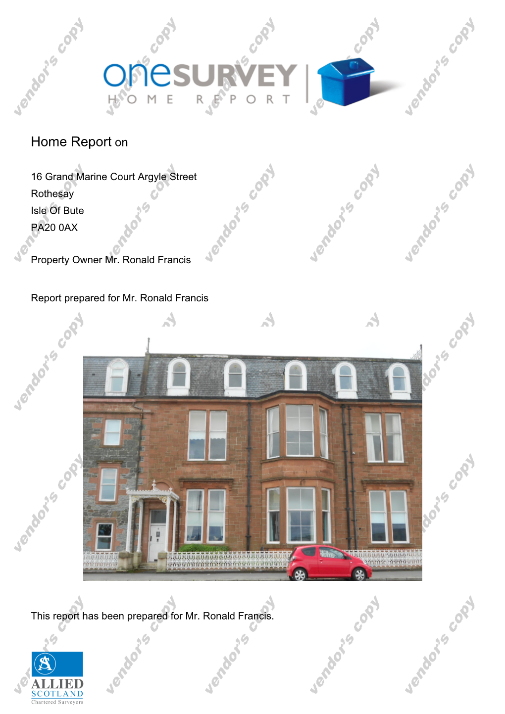 Home Report On