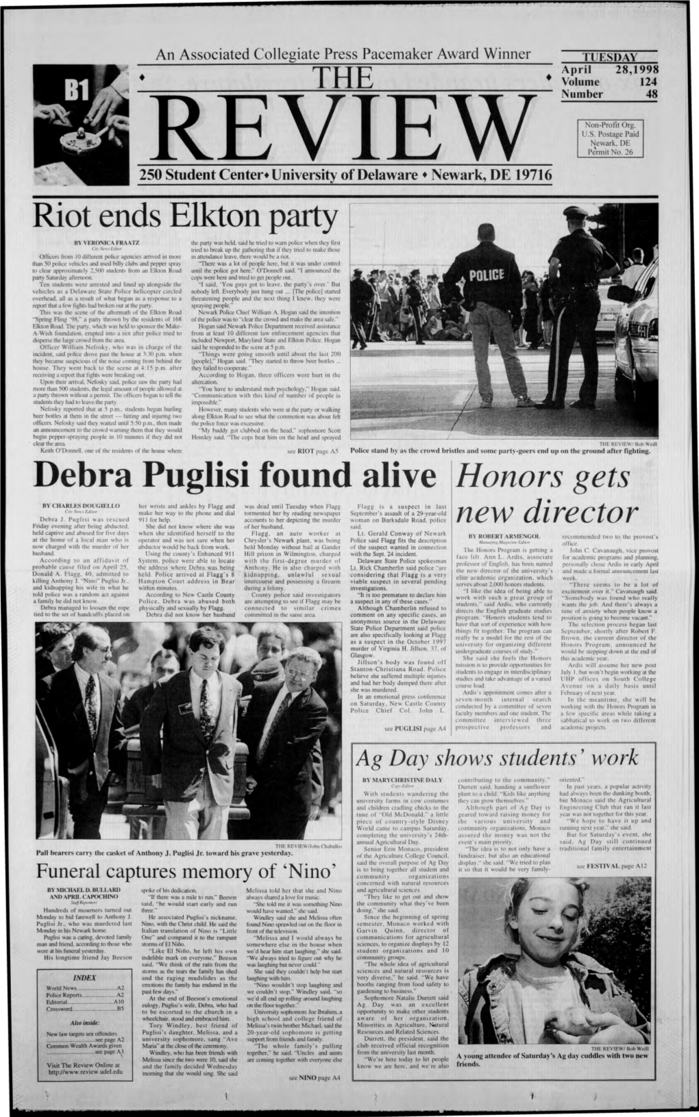 Debra Puglisi Found Alive Honors Gets