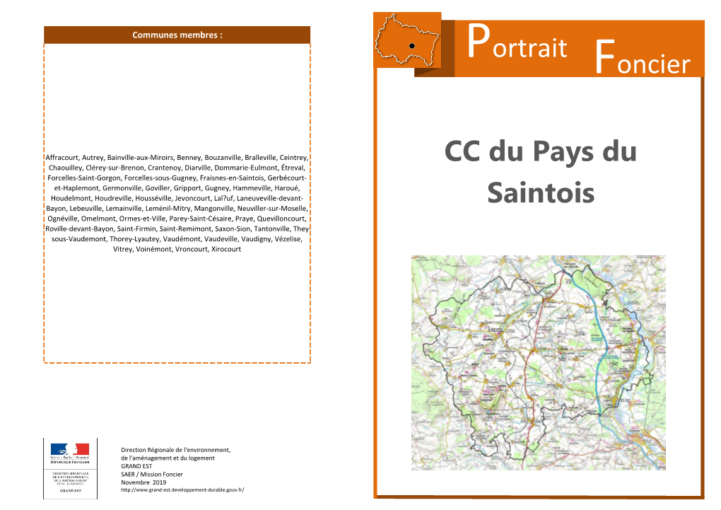 0 CC Du Pays Du Saintois 0 Foncier Portrait