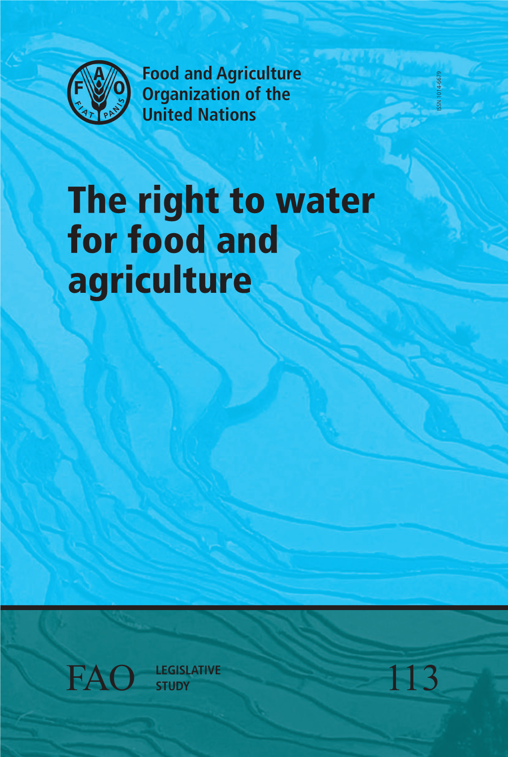 FAO the Right to Water for Food and Agriculture