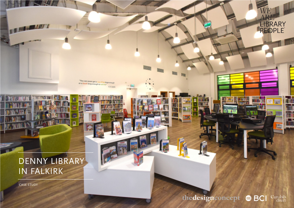Denny Library in Falkirk