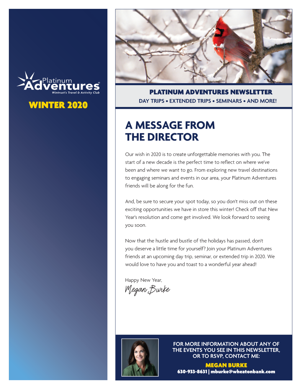 A Message from the Director