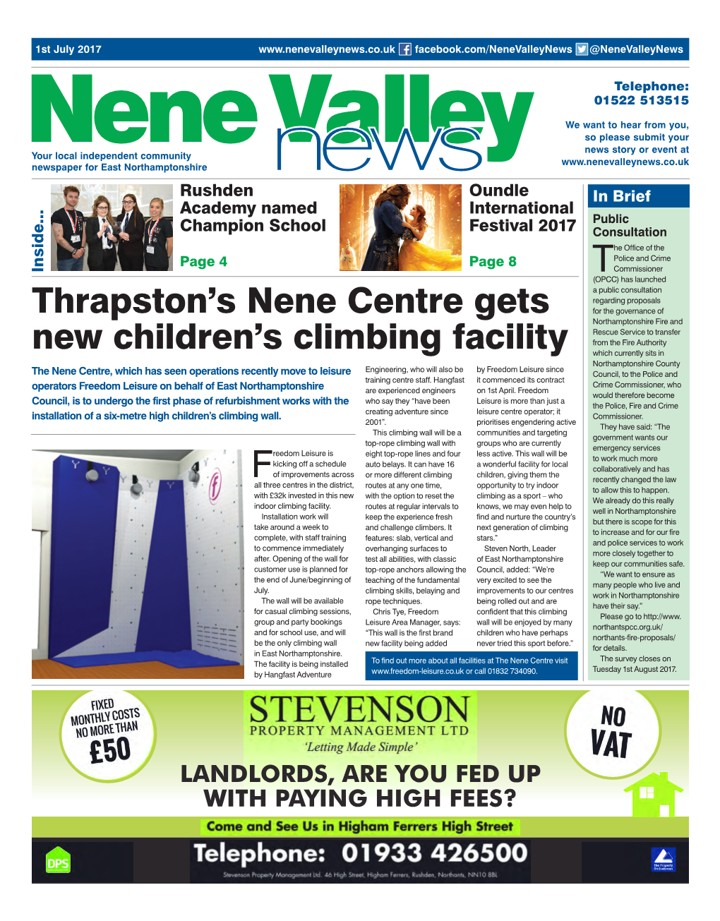 Thrapston's Nene Centre Gets New Children's