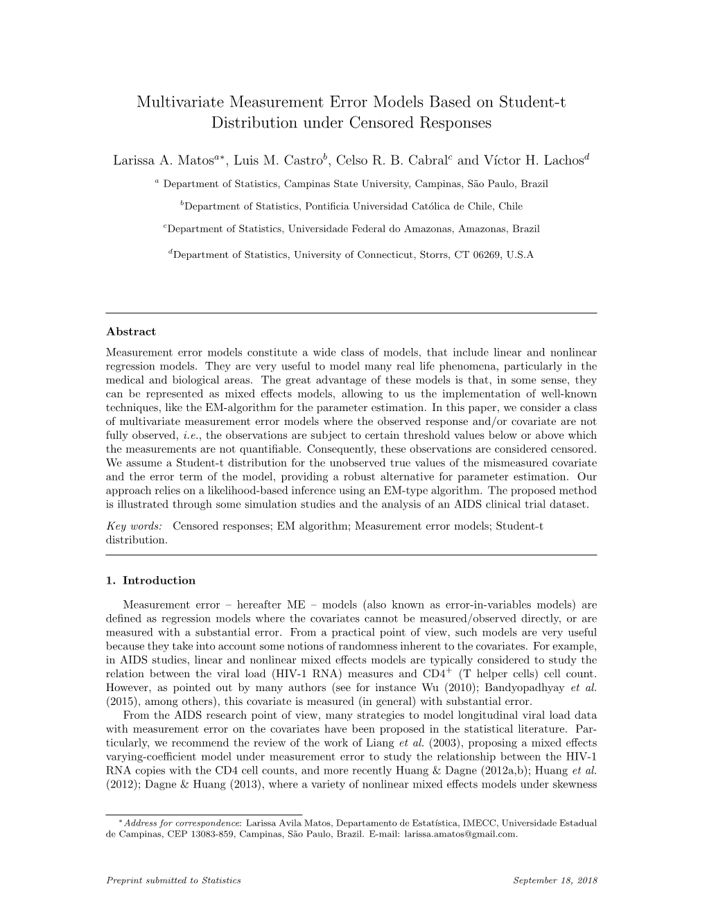 Multivariate Measurement Error Models Based on Student-T Distribution Under Censored Responses