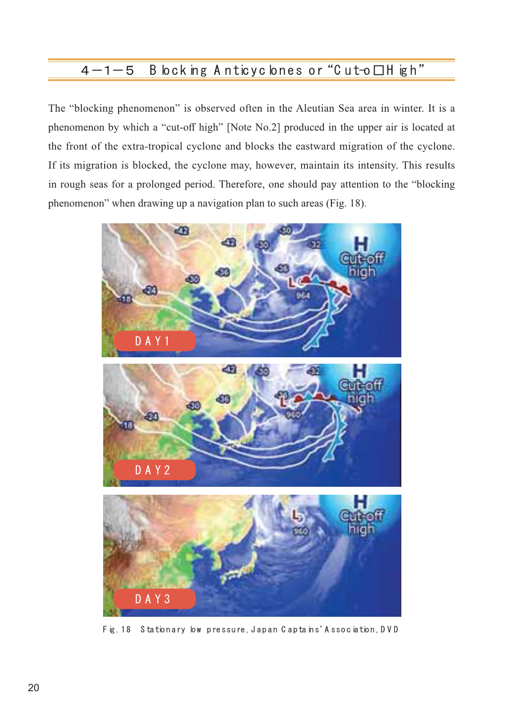 4−1−5 Blocking Anticyclones Or “Cut-Off High”