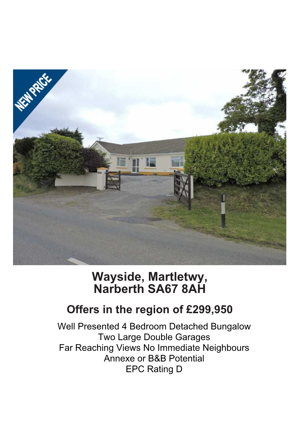 Wayside, Martletwy, Narberth SA67