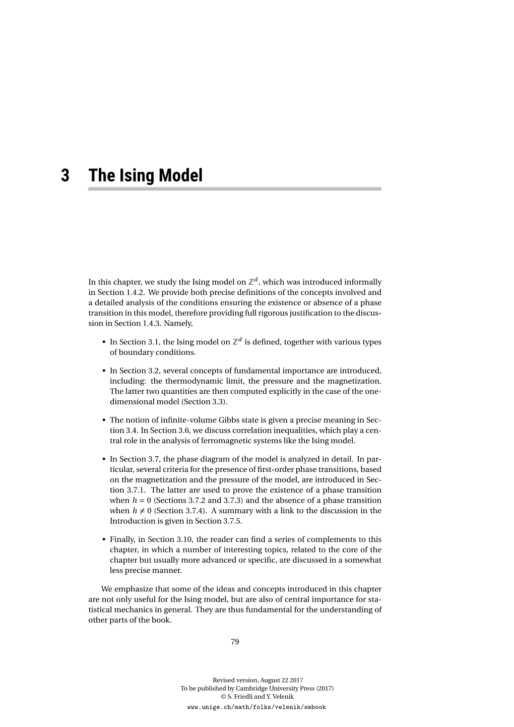 The Ising Model