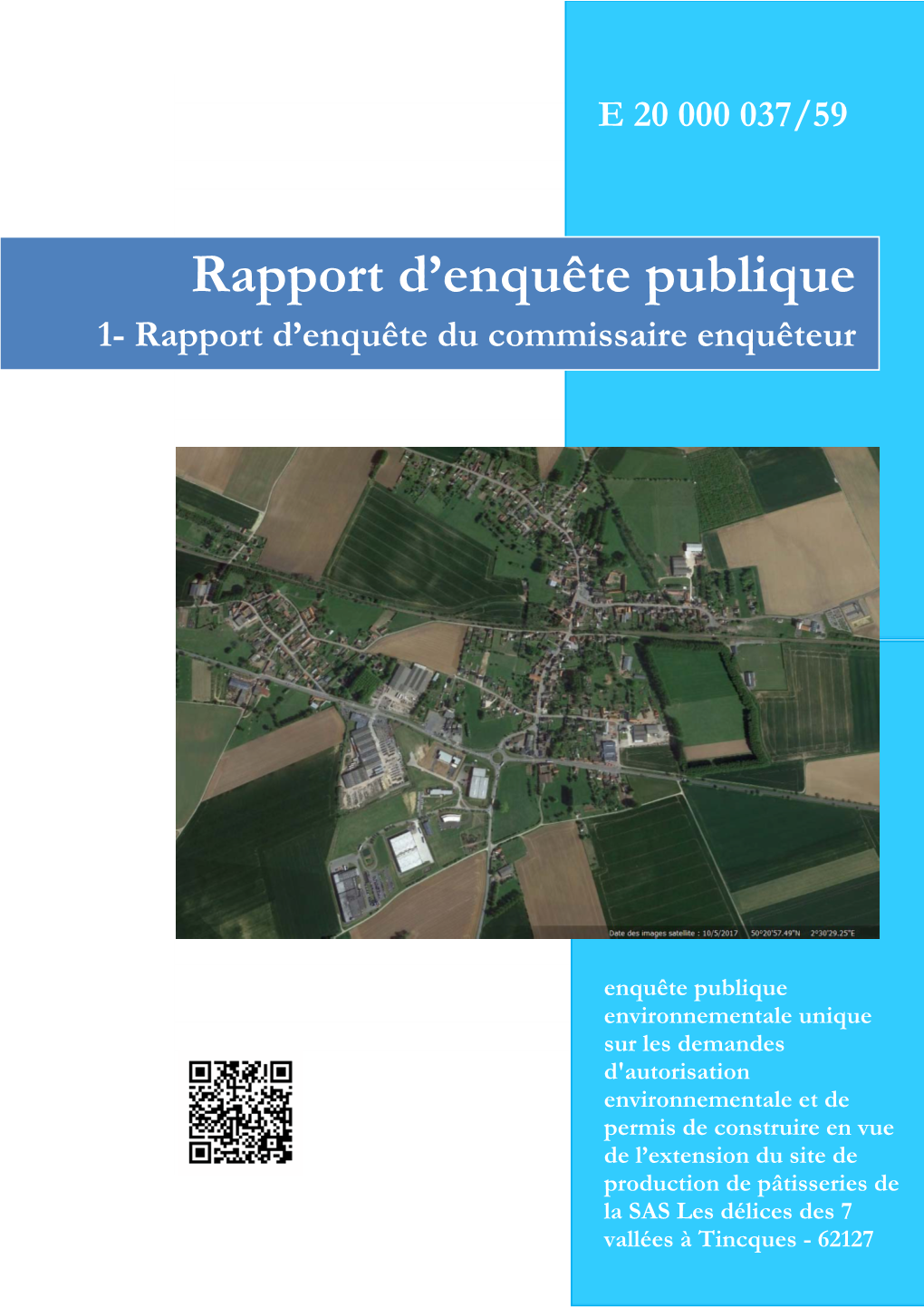 Rapport D'enquête Publique