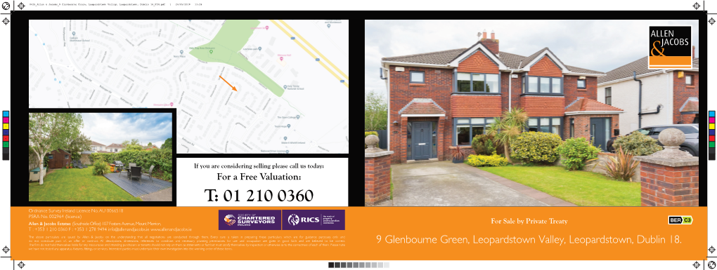 0435 Allen & Jacobs 9 Glenbourne Green, Leopardstown Valley