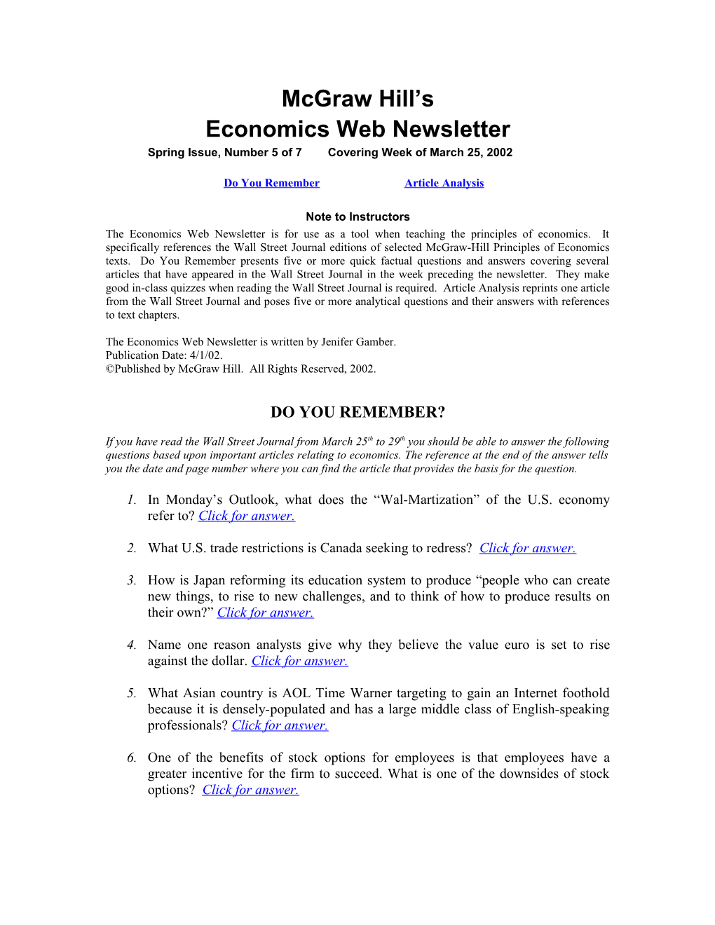 Economics Web Newsletter s4