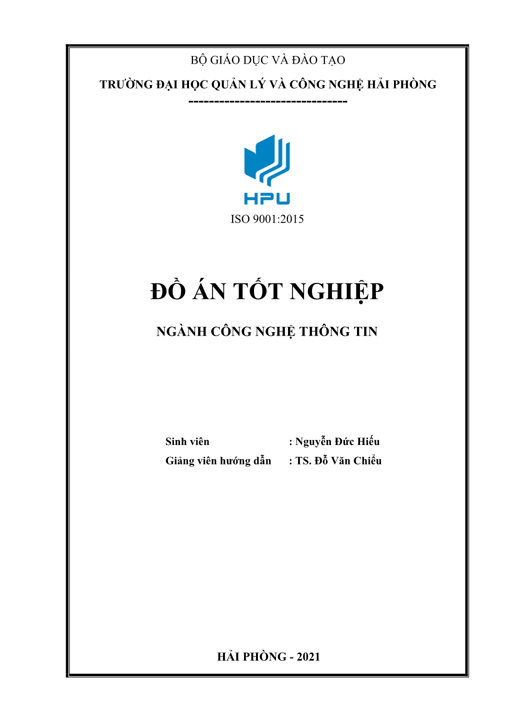 Đồ Án Tốt Nghiệp