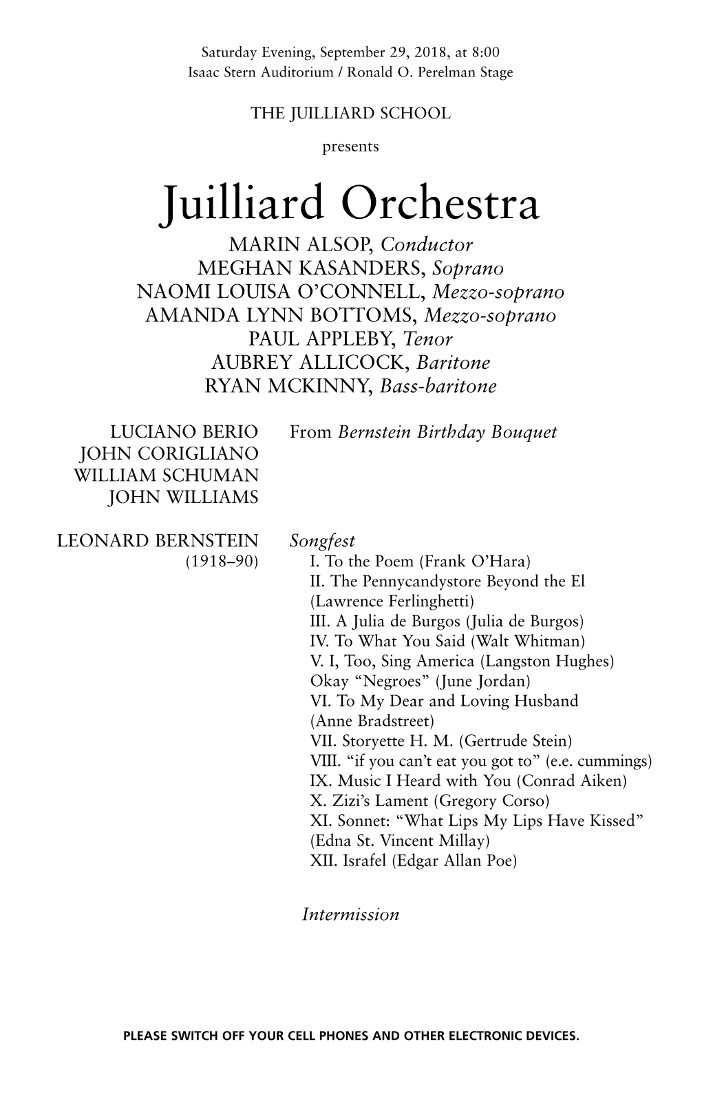 Juilliard Orchestra