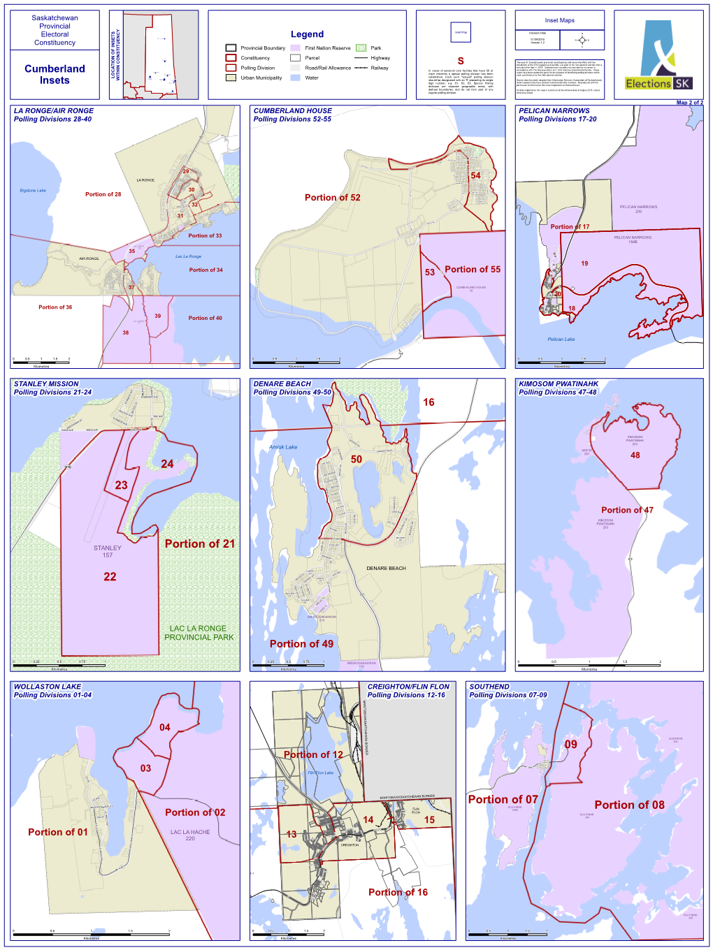 Inset Maps Provincial Y Inset Map S Creation Date