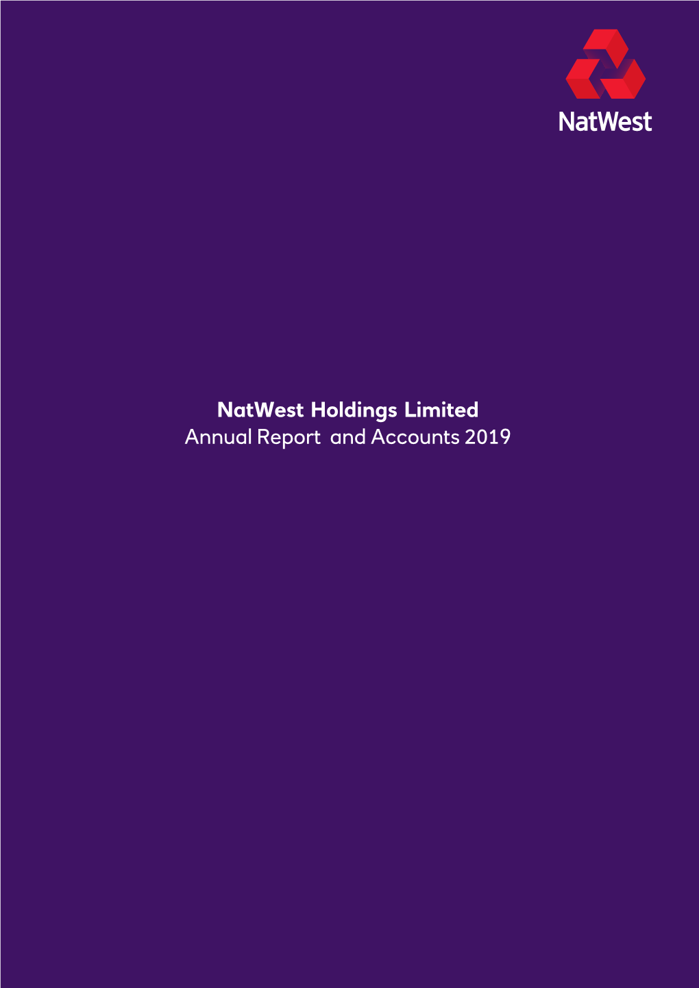 Natwest Holdings Limited Annual Report and Accounts 2019 Strategic Report