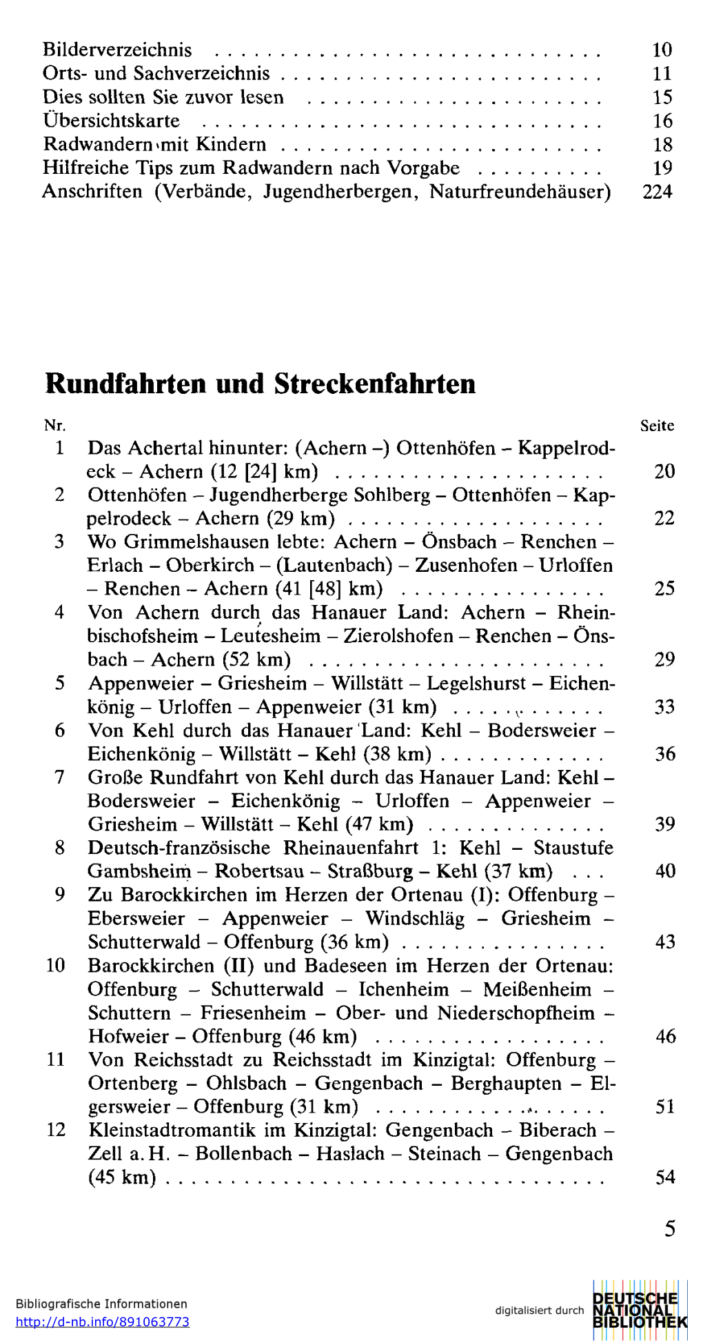 Rundfahrten Und Streckenfahrten