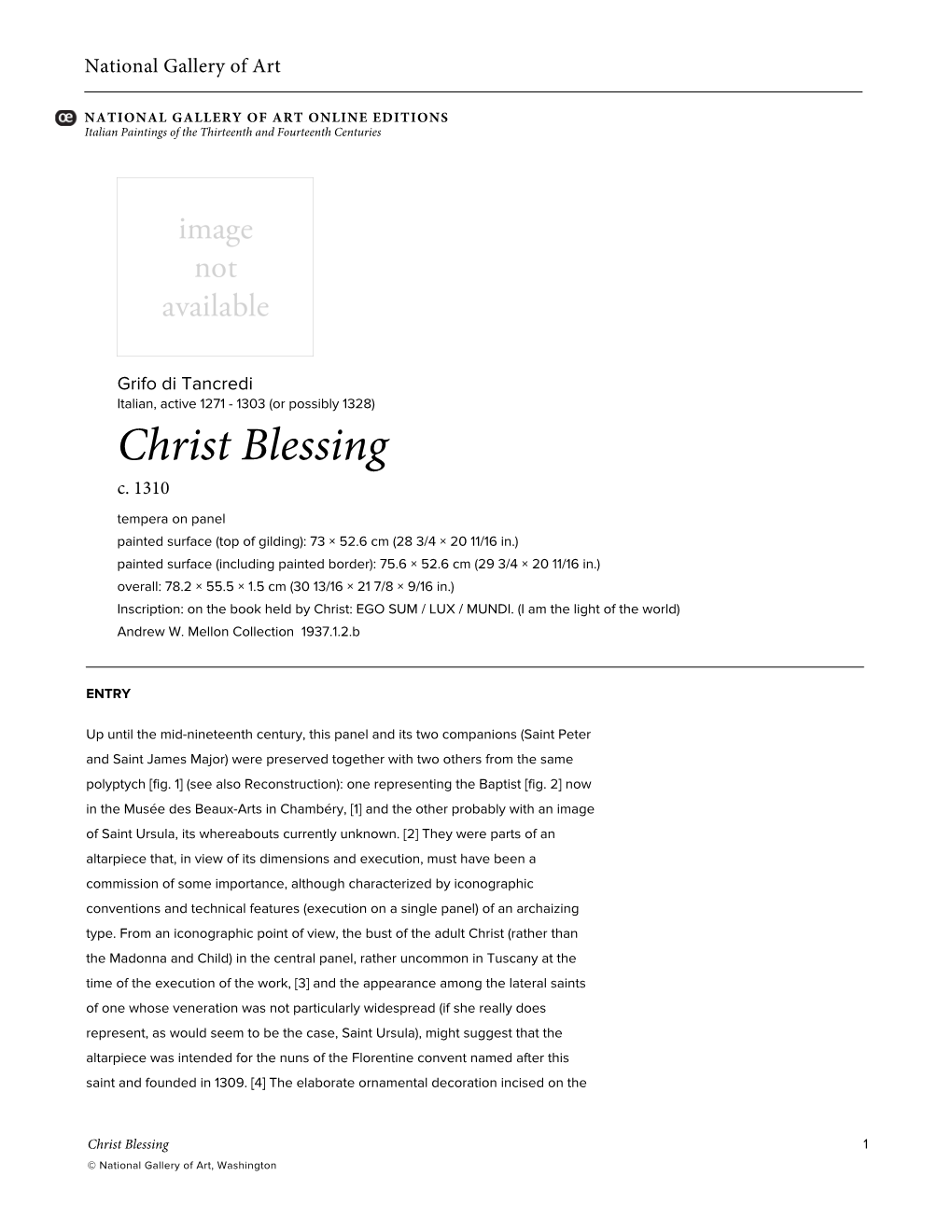 Christ Blessing C