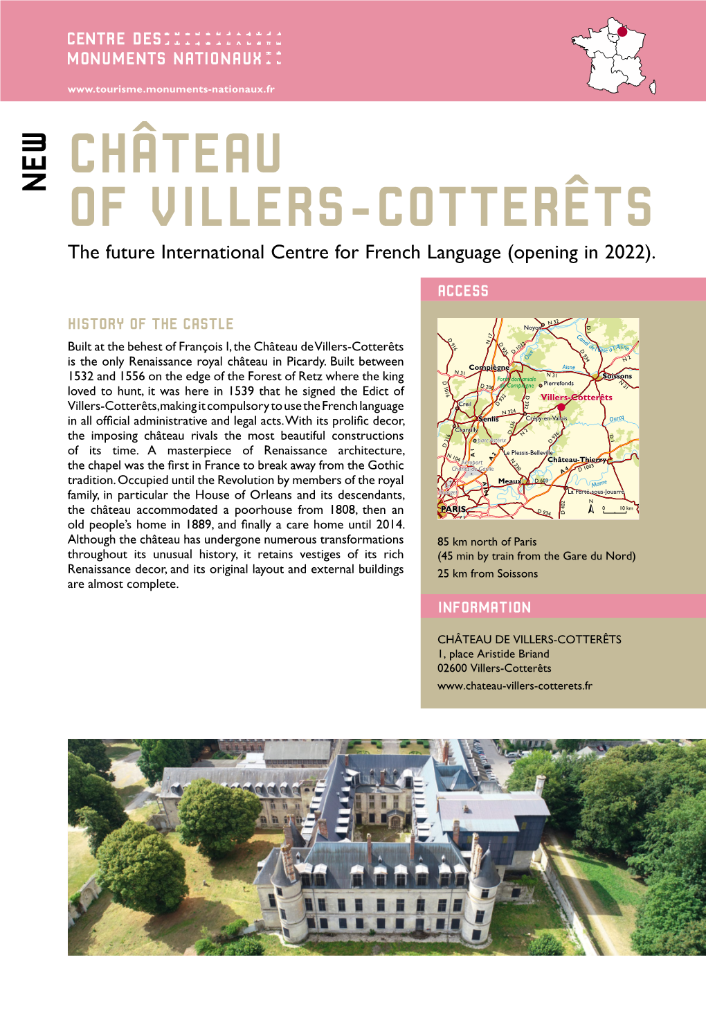 Château of Villers-Cotterêts