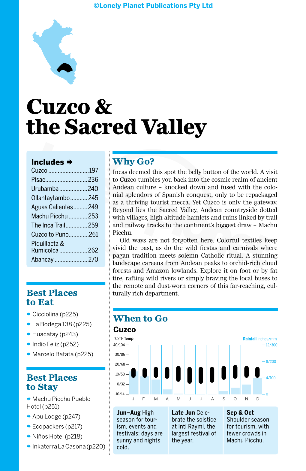 Cuzco & the Sacred Valley