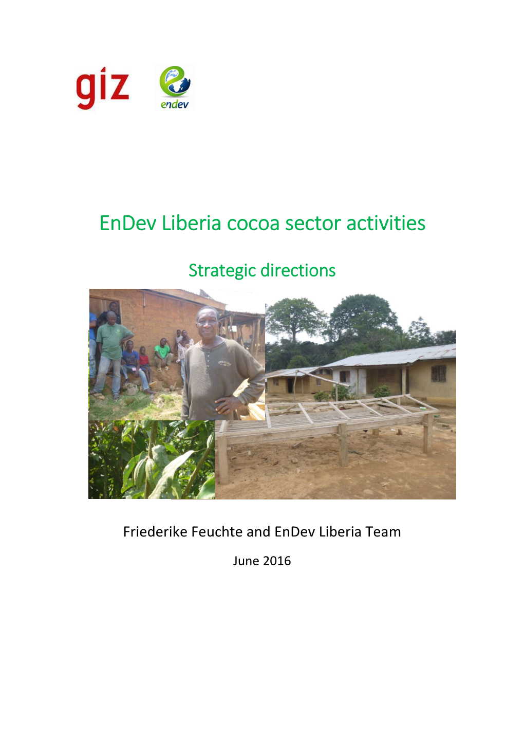 Endev Liberia Solar Dryers for Cocoa Farming