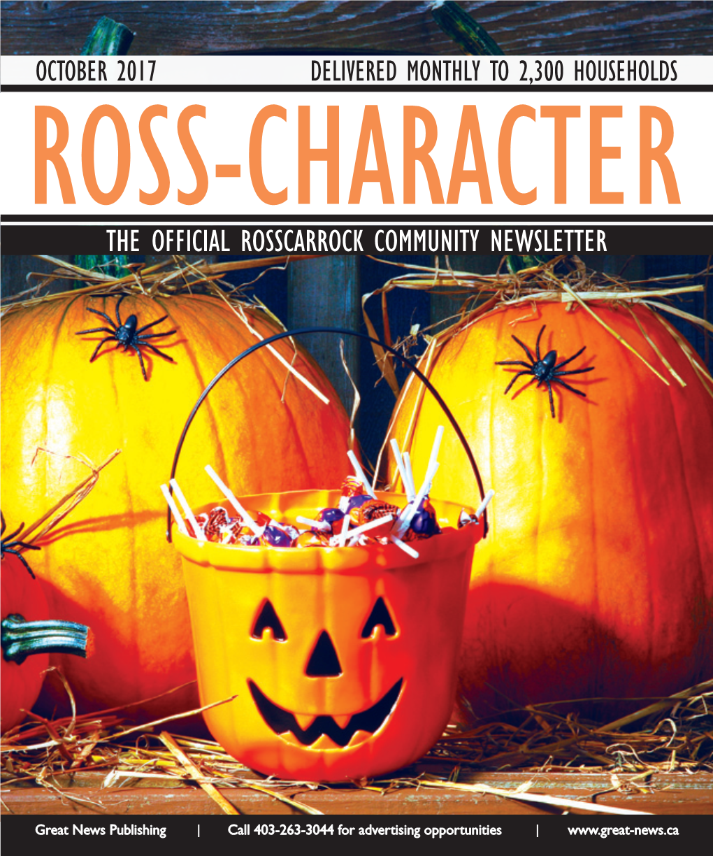 THE OFFICIAL ROSSCARROCK COMMUNITY NEWSLETTER at Amica You Can Always Feel at Home