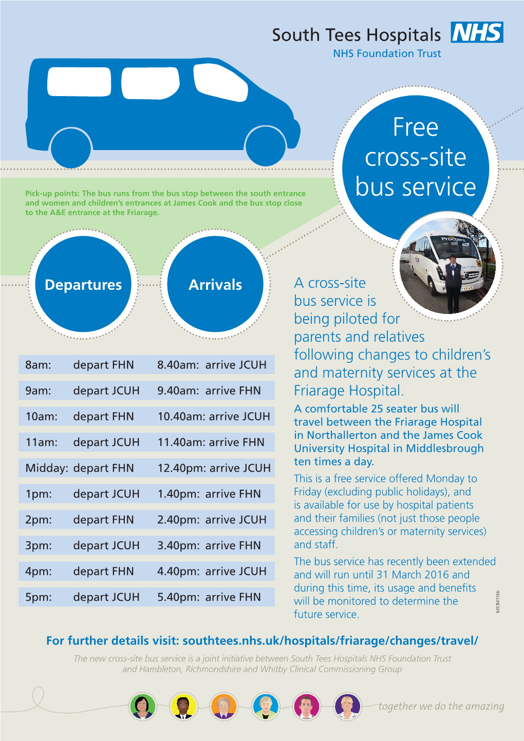 Free Cross-Site Bus Service