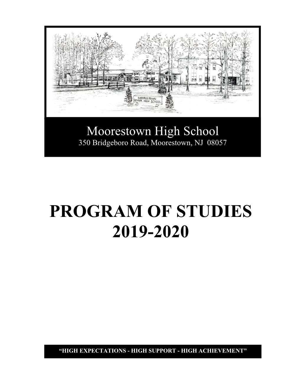 Program of Studies 2019-2020