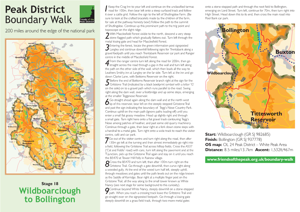 Peak District Boundary Walk