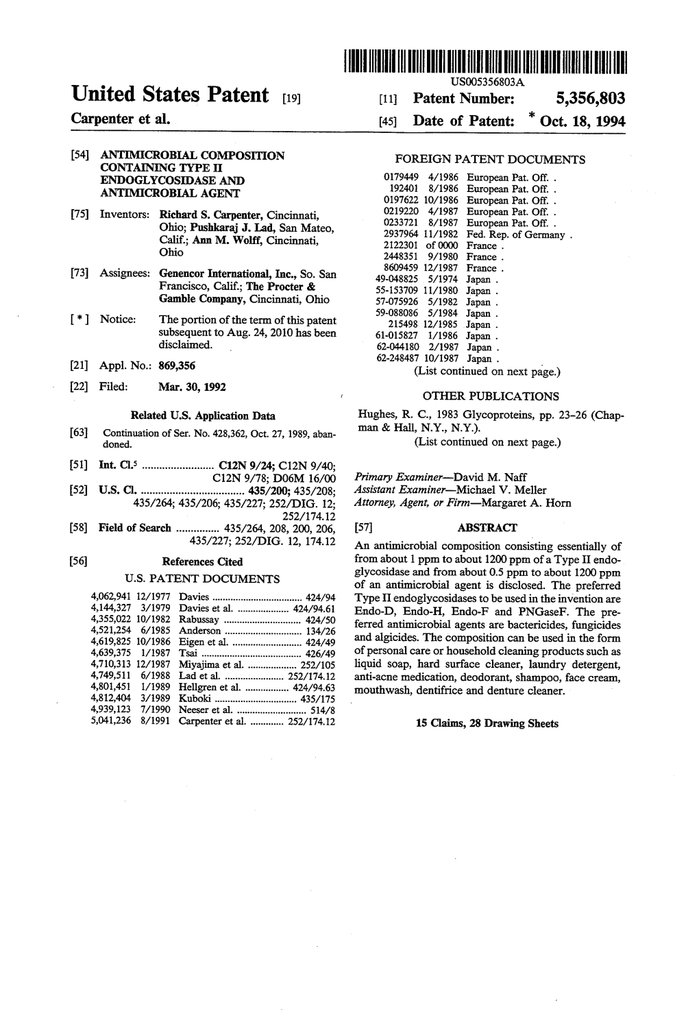 US5356803.Pdf