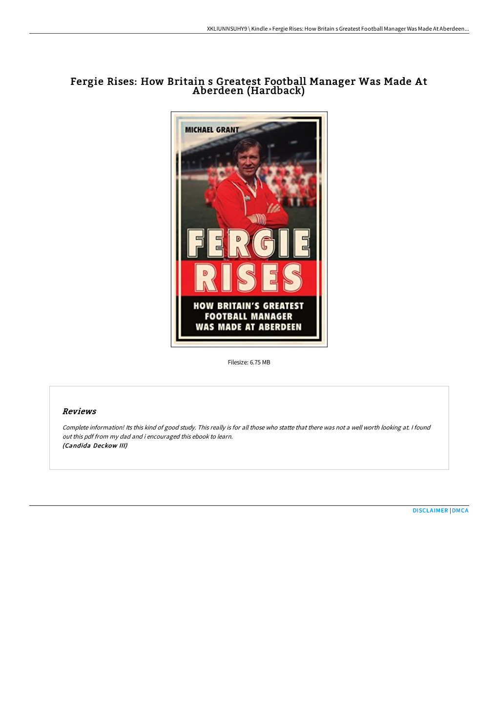 Get PDF » Fergie Rises: How Britain S Greatest Football Manager Was