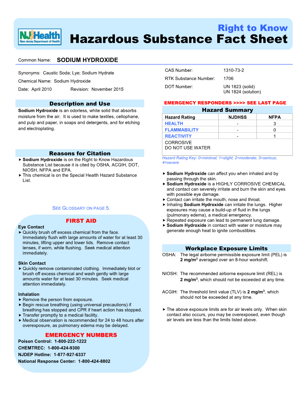 Sodium Hydroxide