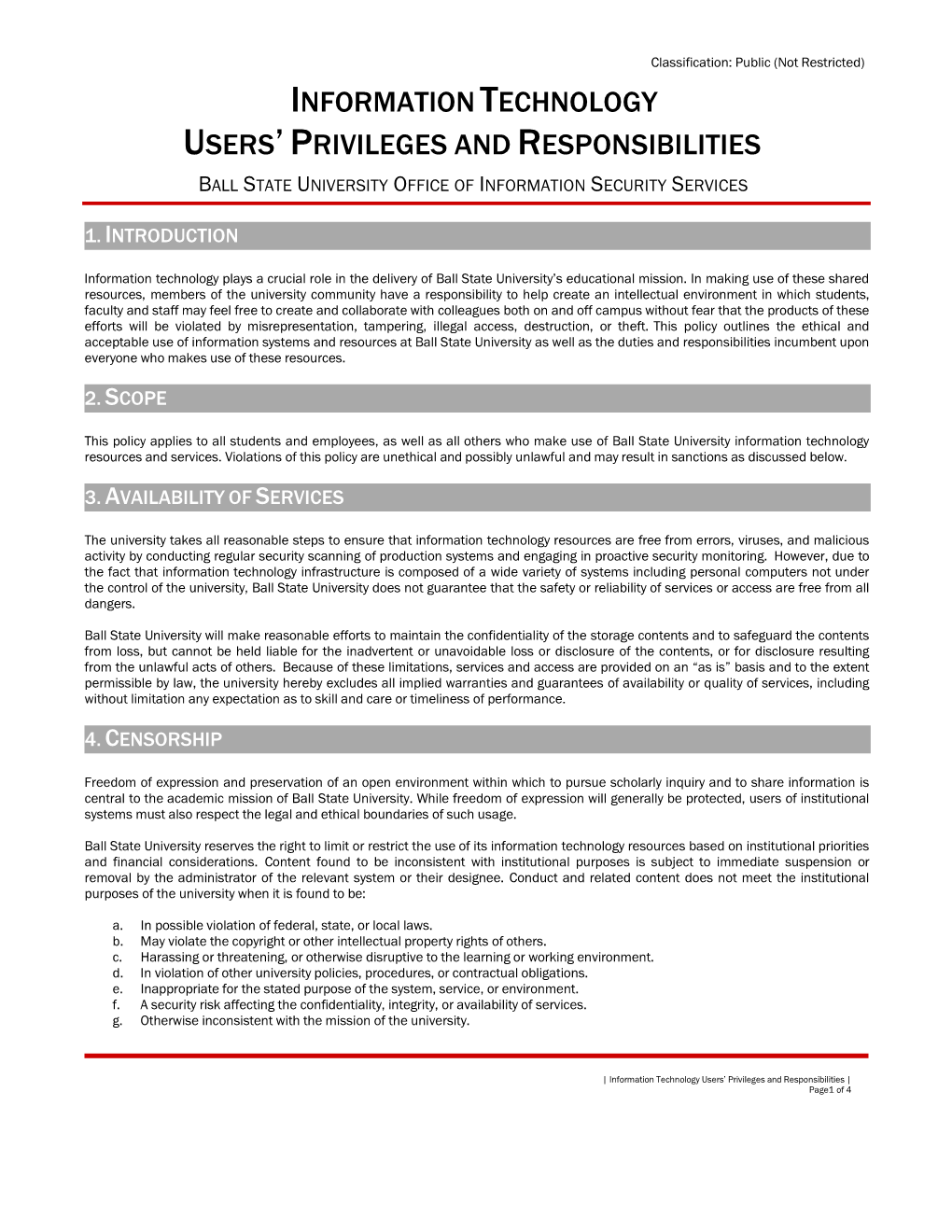 Information Technology Users Privileges and Responsibilities.Pdf