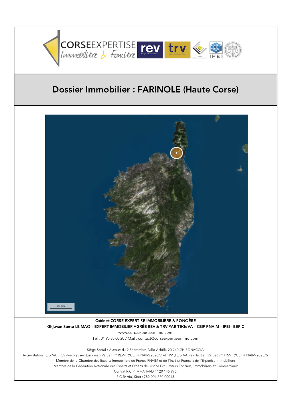 FARINOLE (Haute Corse)