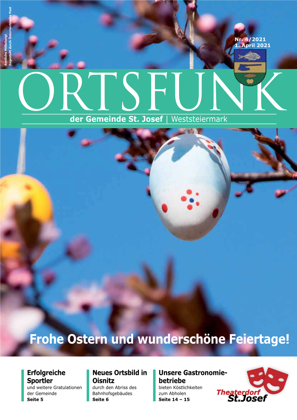 Frohe Ostern Und Wunderschöne Feiertage!