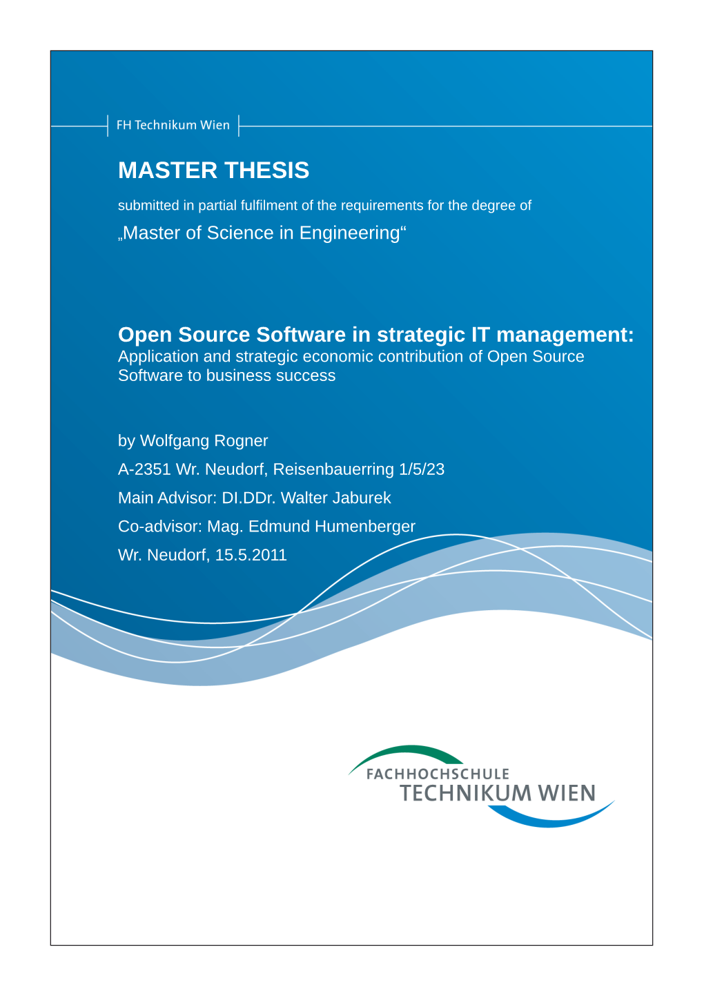 Open Source Software in Strategic IT Management