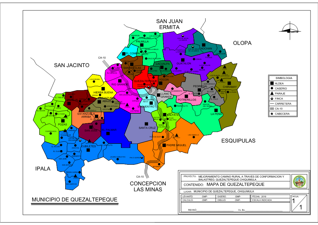 Ipala Concepcion Las Minas Esquipulas Olopa San Juan