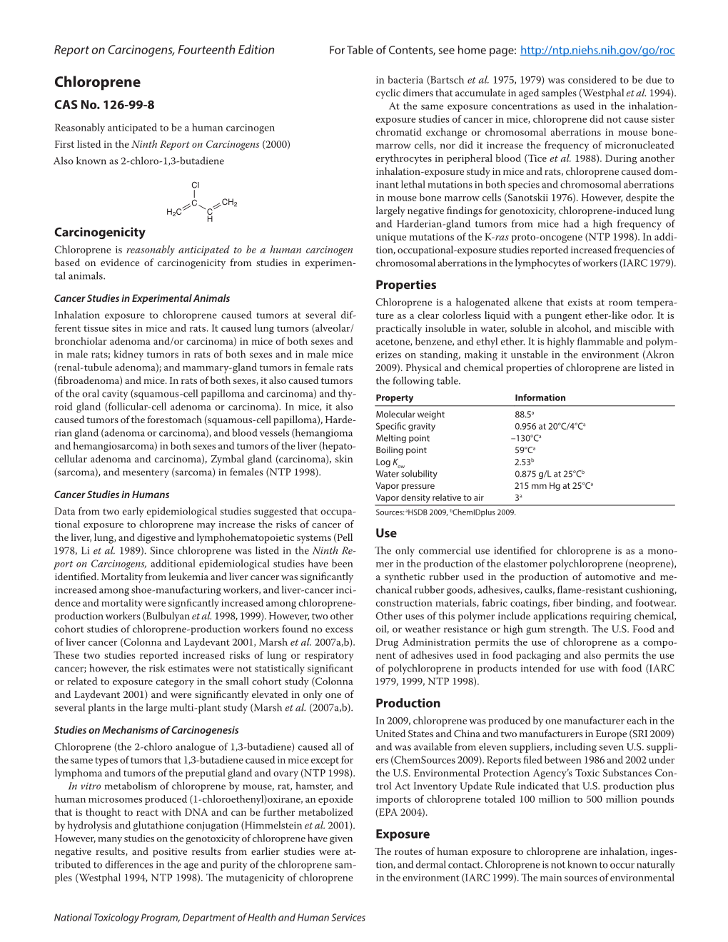 Chloroprene in Bacteria (Bartsch Et Al