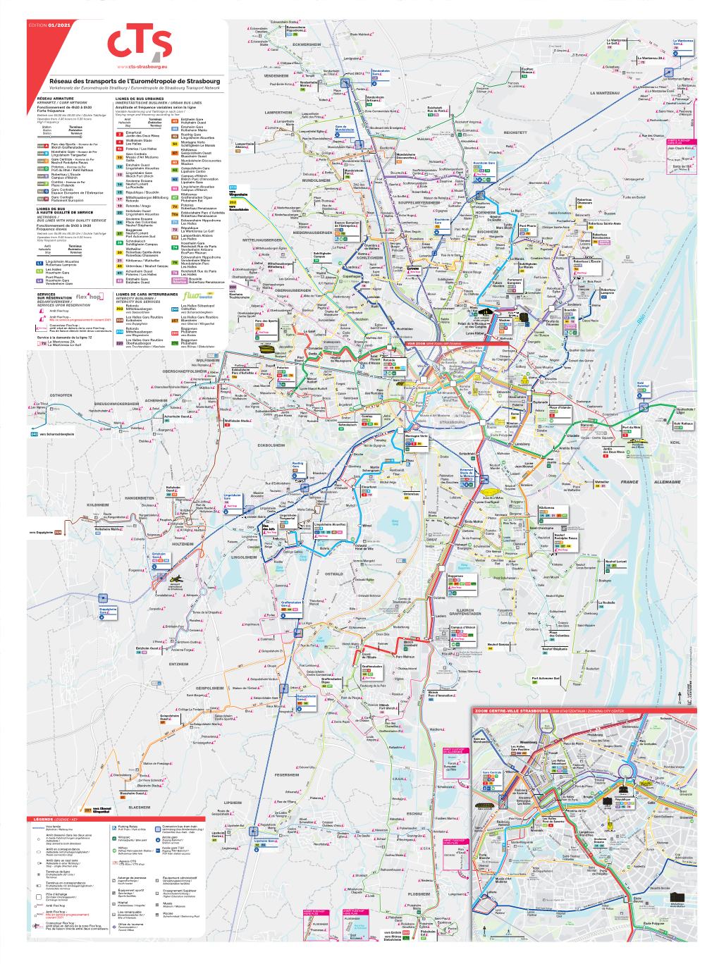 Rhin Réseau Des Transports De L'eurométropole De Strasbourg