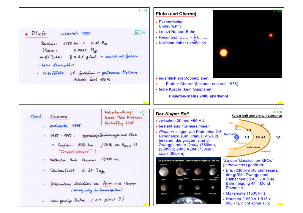 Der Kuiper Belt