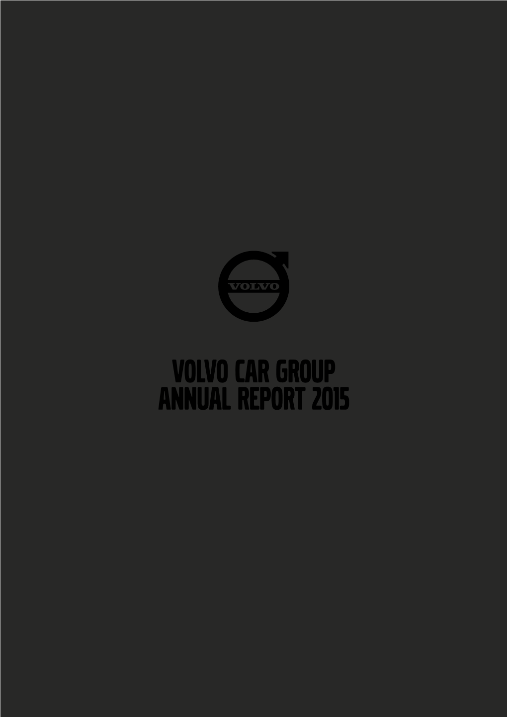 Volvo Car Group Annual Report 2Mim