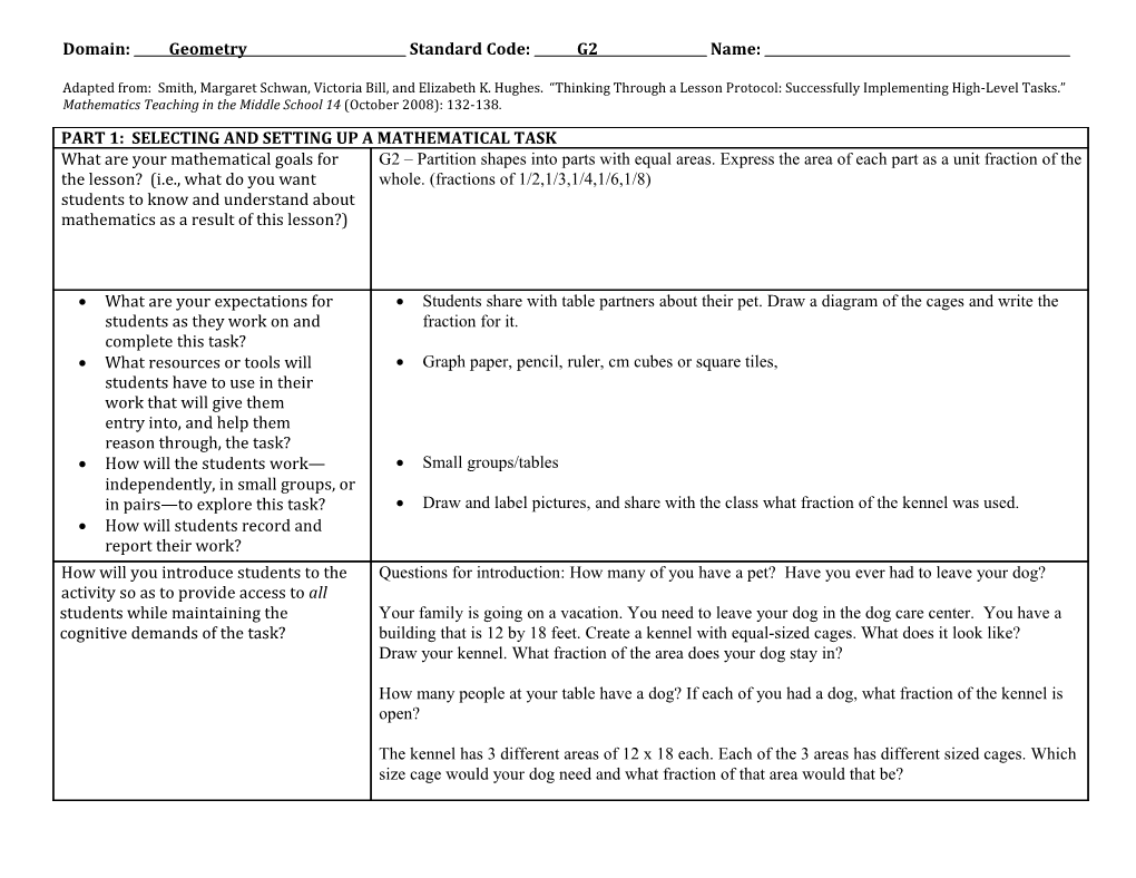 Thinking Through a Lesson Protocol (TTLP) Template s10