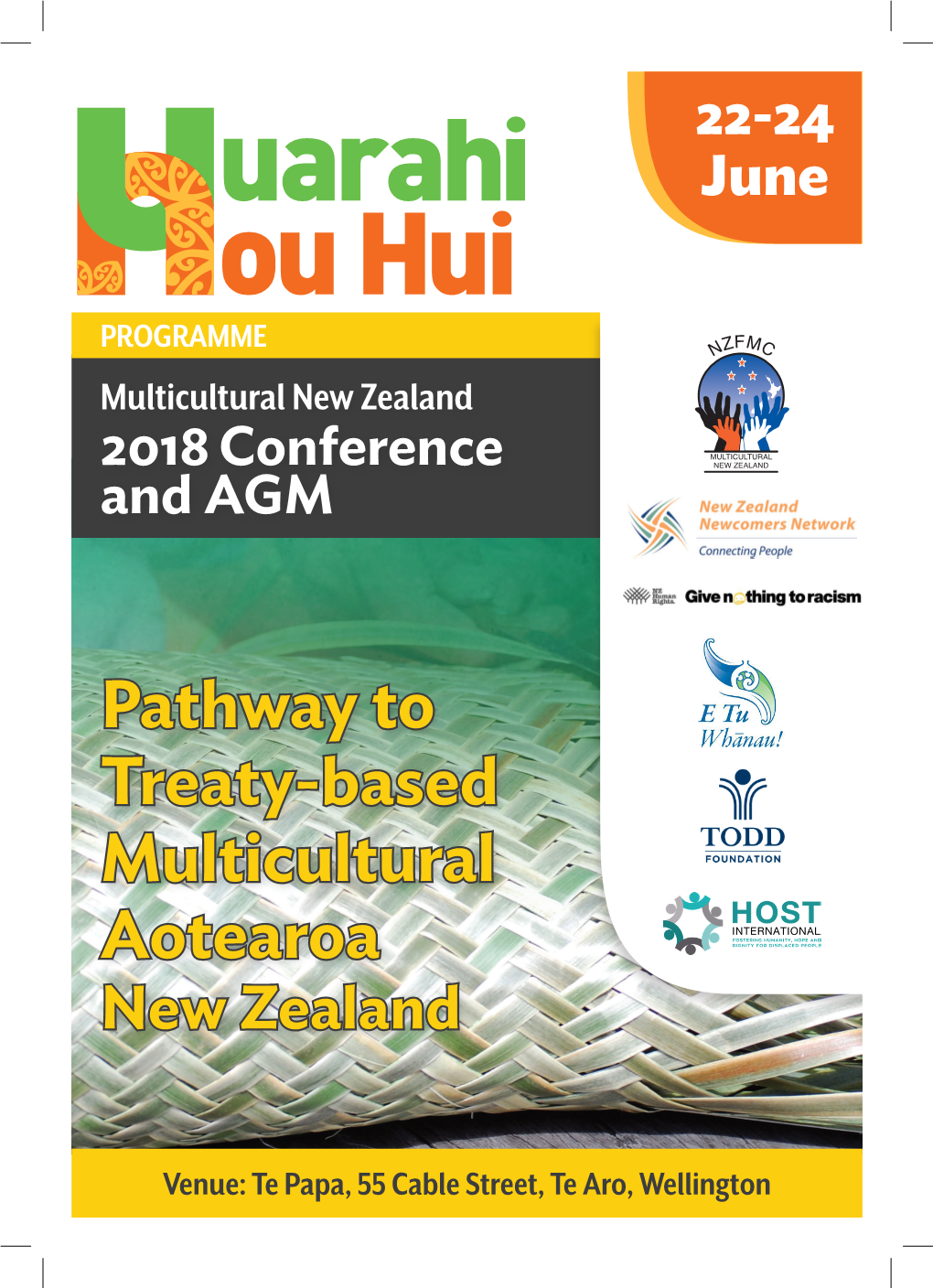 Multicultural New Zealand 2018 Conference and AGM