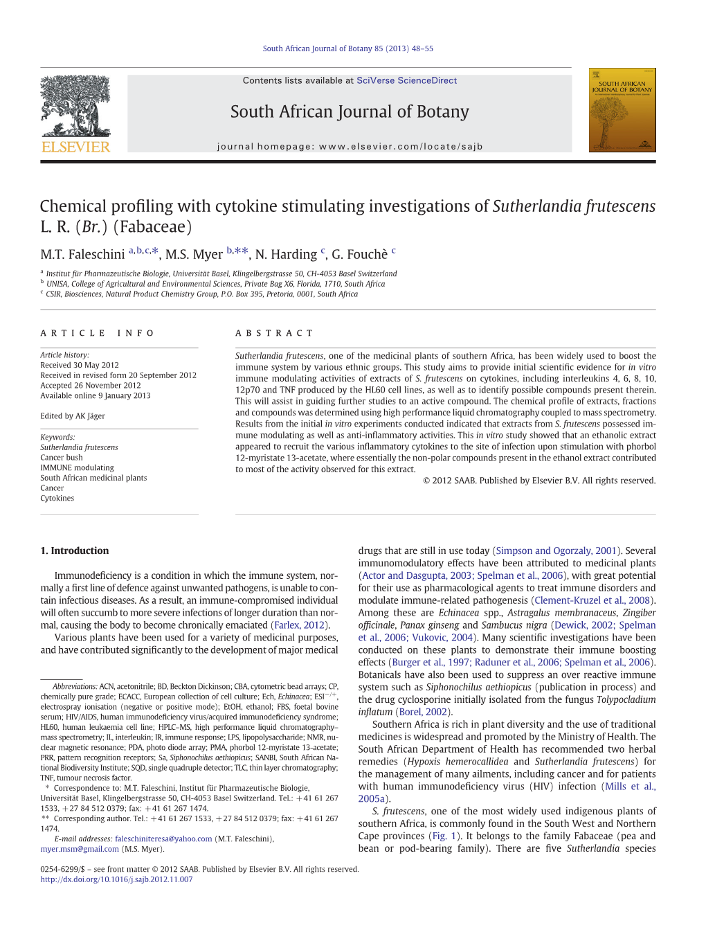 Chemical Profiling with Cytokine Stimulating