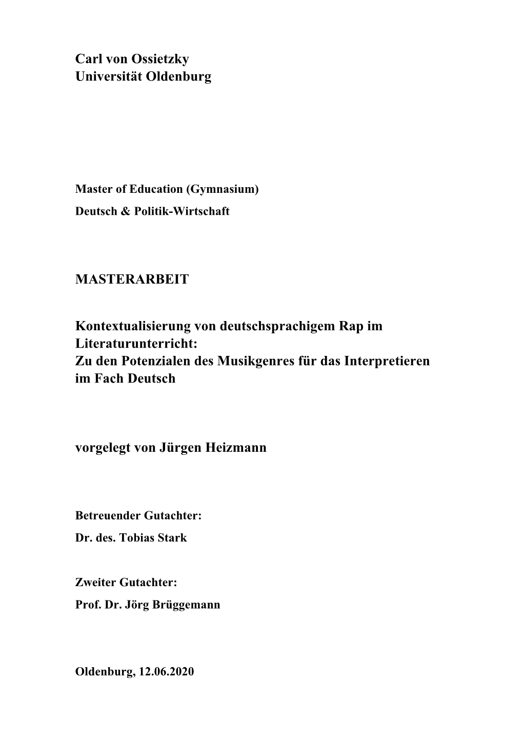 Kontextualisierung Von Deutschsprachigem Rap Im Literaturunterricht: Zu Den Potenzialen Des Musikgenres Für Das Interpretieren Im Fach Deutsch