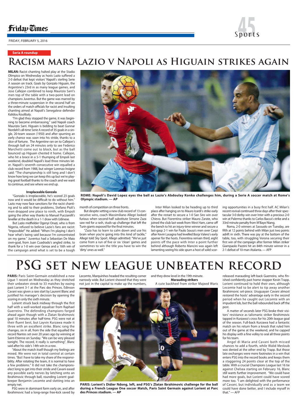 PSG Set New League Unbeaten Record