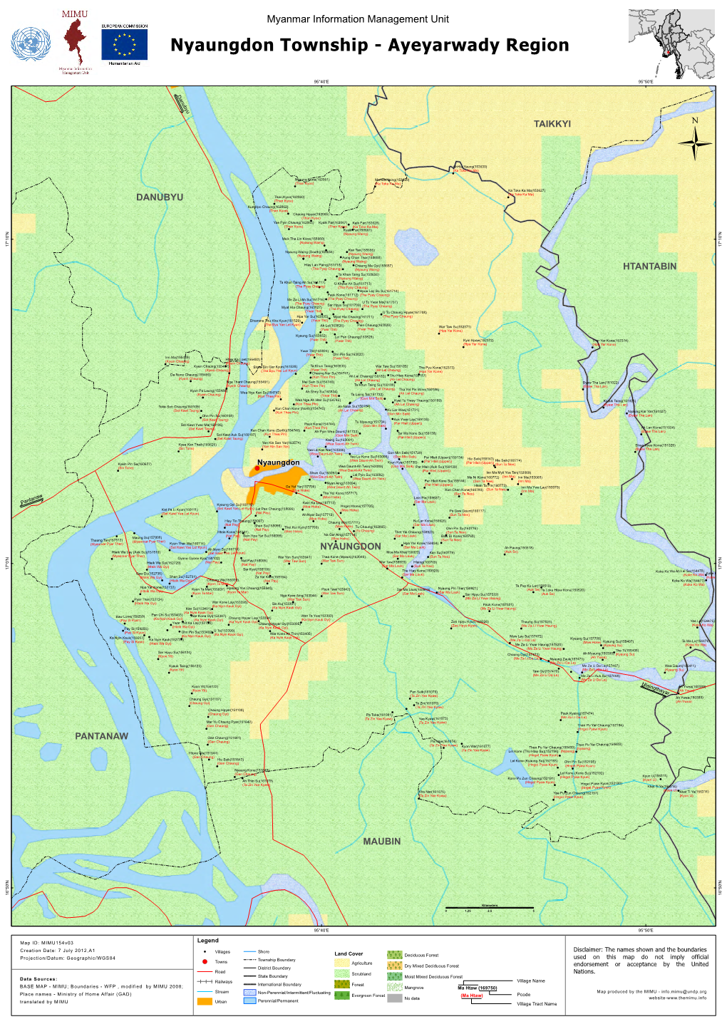 Nyaungdon Township - Ayeyarwady Region