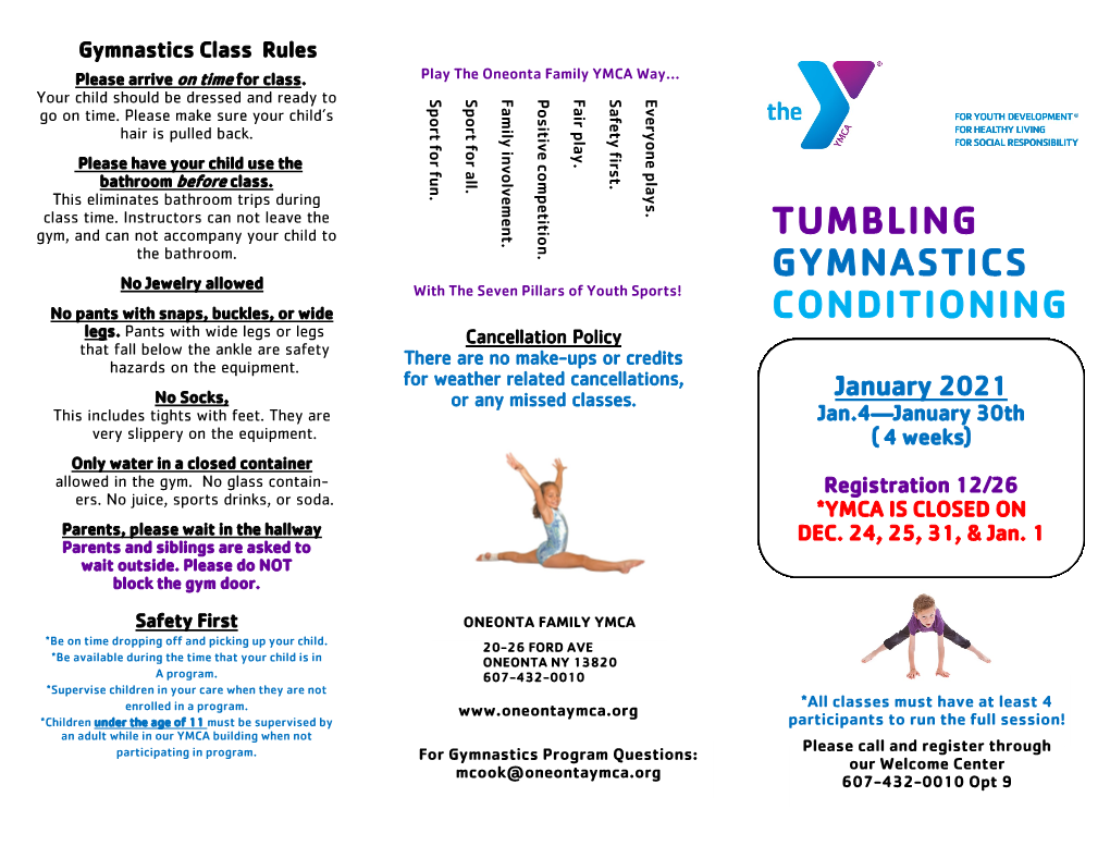 Tumbling Gymnastics Conditioning