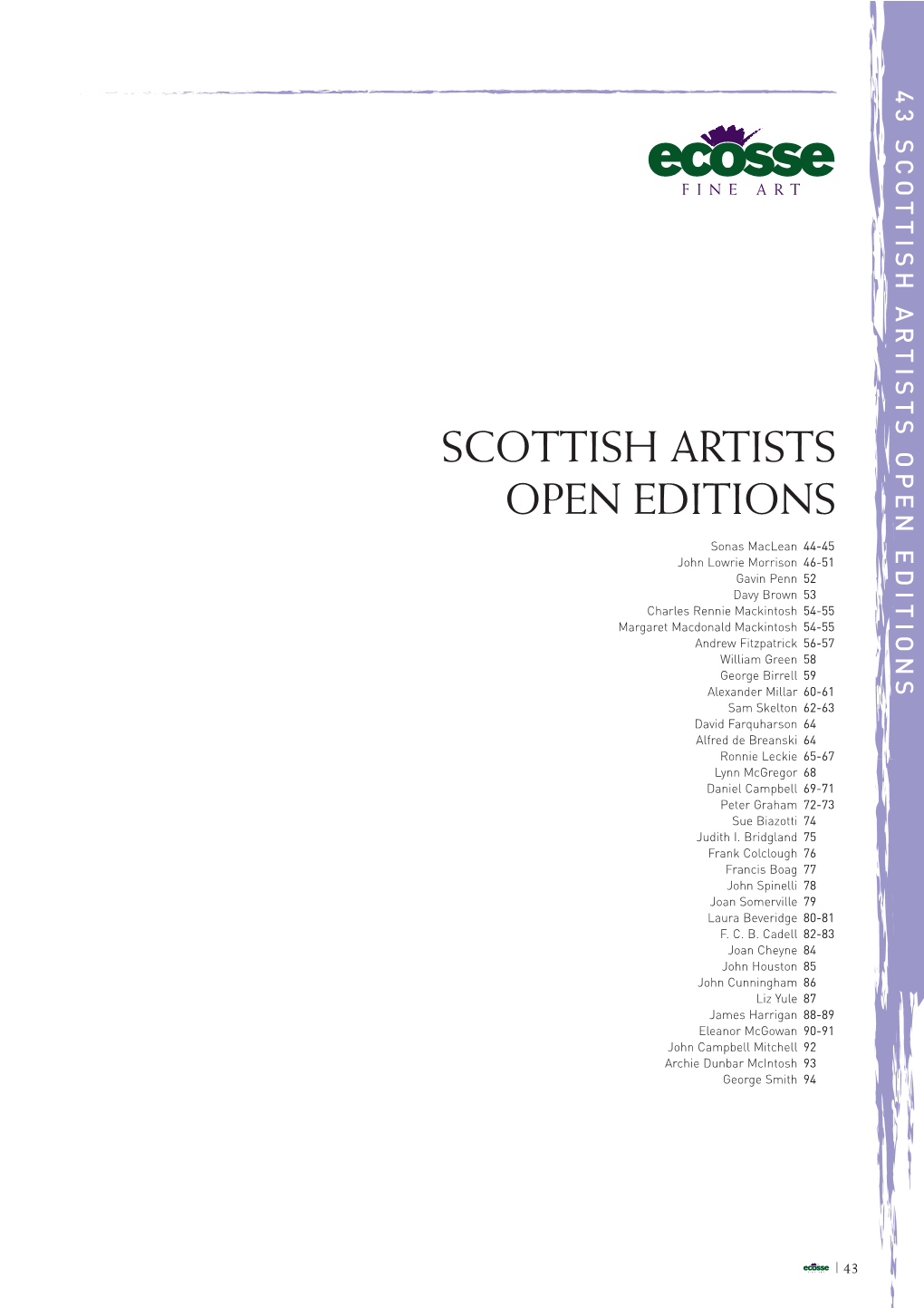 Scottish Artists Open Editions