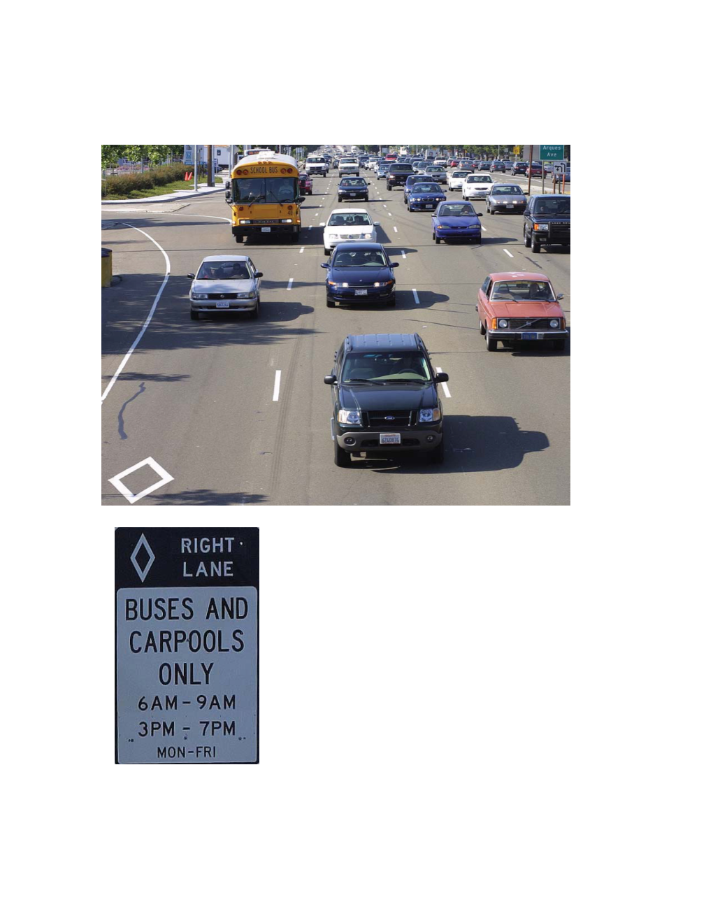 Section Five High-Occupancy Vehicle (Hov) System Element