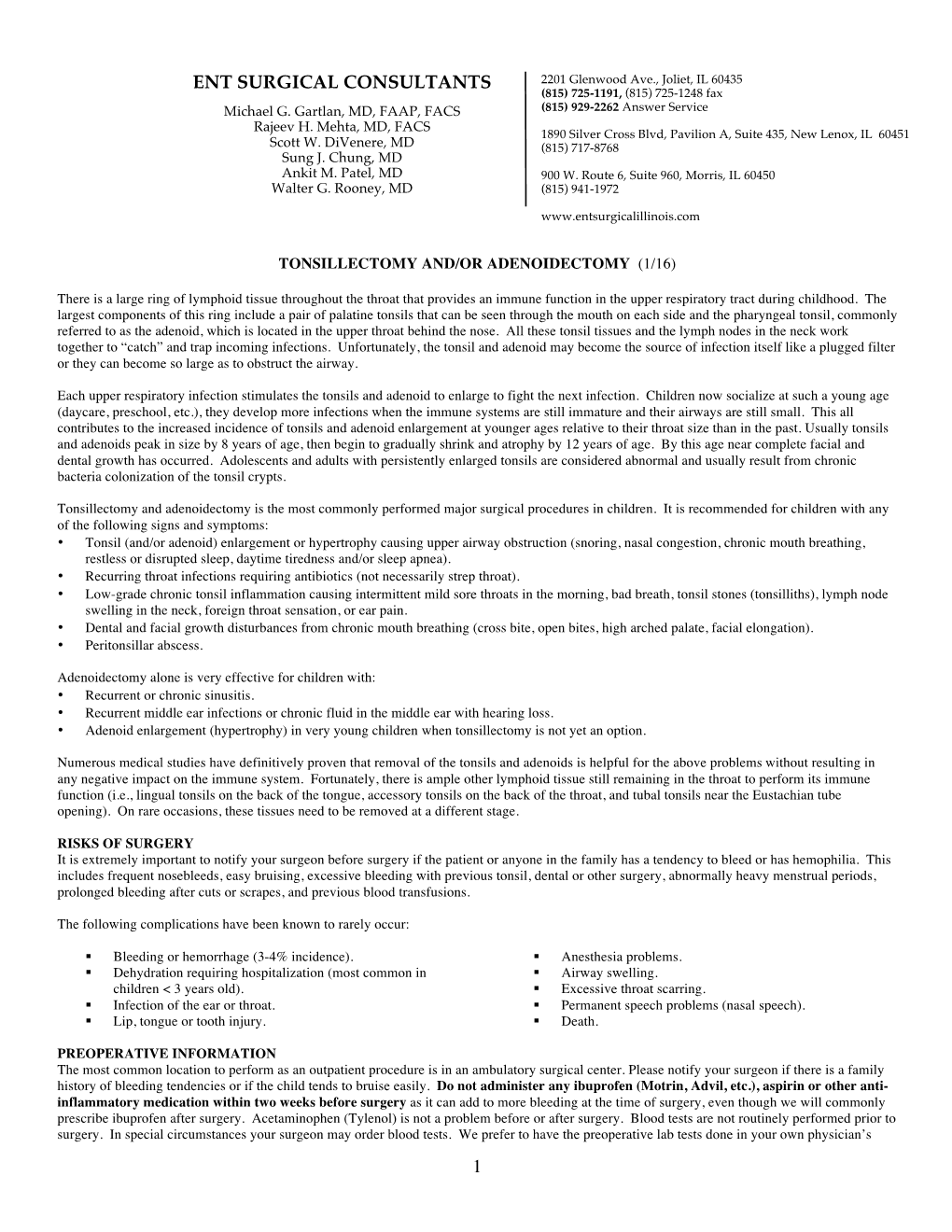 Tonsillectomy-Adenoidectomy.Pdf