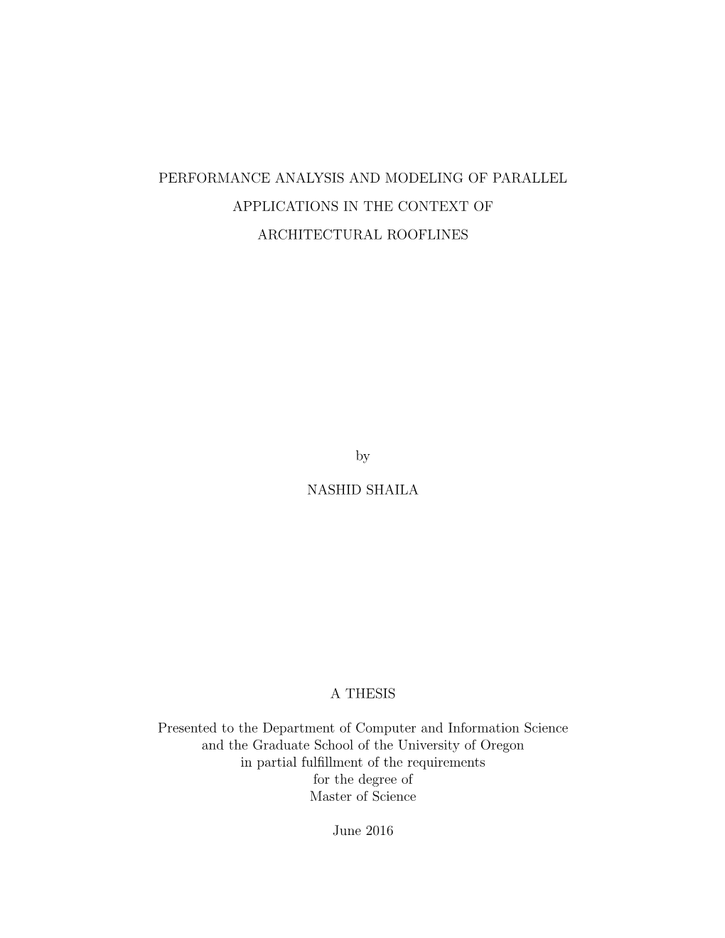 Performance Analysis and Modeling of Parallel Applications in the Context of Architectural Rooflines